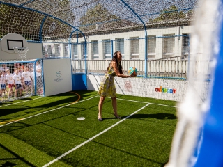 Ovi-Foci pályaátadó az Eszterláncban - fotó: Ónodi Zoltán