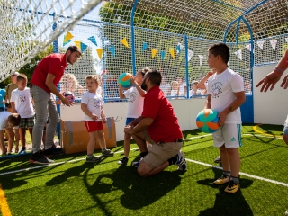 Ovi-Foci pályaátadó az Eszterláncban - fotó: Ónodi Zoltán