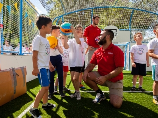 Ovi-Foci pályaátadó az Eszterláncban - fotó: Ónodi Zoltán