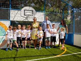 Ovi-Foci pályaátadó az Eszterláncban - fotó: Ónodi Zoltán