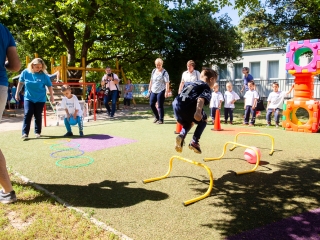 Ovi-Foci pályaátadó az Eszterláncban - fotó: Ónodi Zoltán