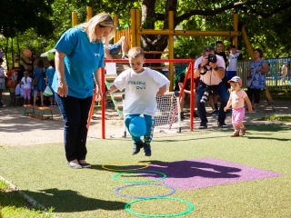 Ovi-Foci pályaátadó az Eszterláncban - fotó: Ónodi Zoltán