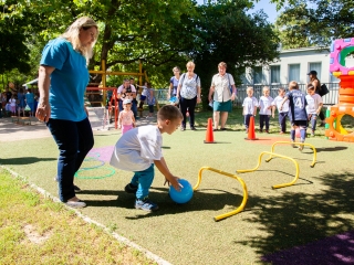 Ovi-Foci pályaátadó az Eszterláncban - fotó: Ónodi Zoltán