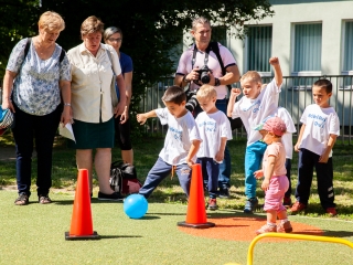 Ovi-Foci pályaátadó az Eszterláncban - fotó: Ónodi Zoltán