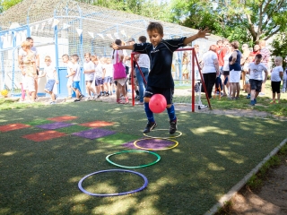 Ovi-Foci pályaátadó az Eszterláncban - fotó: Ónodi Zoltán