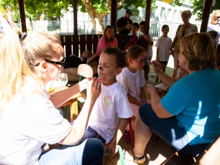 Ovi-Foci pályaátadó az Eszterláncban - fotó: Ónodi Zoltán