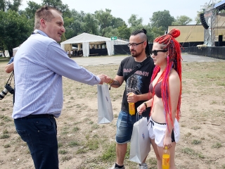 Rockmaraton 2018 - Polgármesteri helyszínbejárás - fotó: Sándor Judit