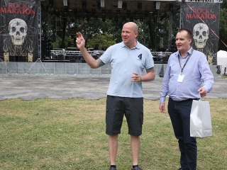Rockmaraton 2018 - Polgármesteri helyszínbejárás - fotó: Sándor Judit