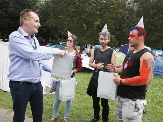 Rockmaraton 2018 - Polgármesteri helyszínbejárás - fotó: Sándor Judit