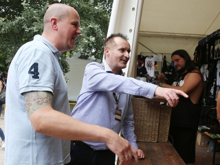 Rockmaraton 2018 - Polgármesteri helyszínbejárás - fotó: Sándor Judit