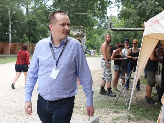 Rockmaraton 2018 - Polgármesteri helyszínbejárás - fotó: Sándor Judit