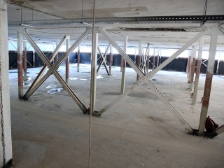 Az egykori zöld SZTK felújítása - fotó: Sándor Judit