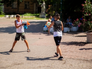 Vízipisztolyosok csatája - fotó: Ónodi Zoltán