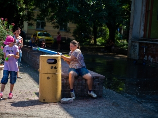 Vízipisztolyosok csatája - fotó: Ónodi Zoltán