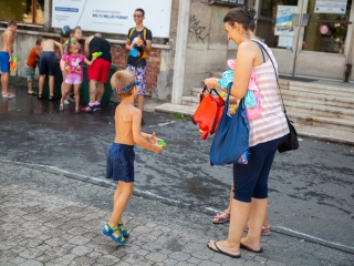 Vízipisztolyosok csatája - fotó: Ónodi Zoltán