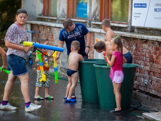 Vízipisztolyosok csatája - fotó: Ónodi Zoltán