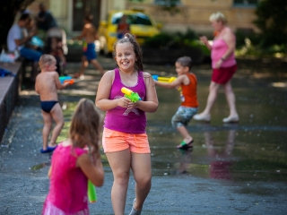 Vízipisztolyosok csatája - fotó: Ónodi Zoltán