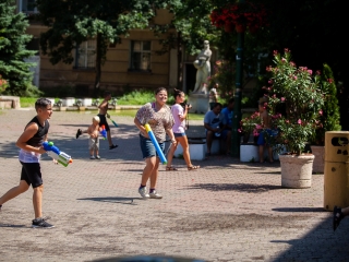 Vízipisztolyosok csatája - fotó: Ónodi Zoltán
