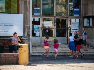 Vízipisztolyosok csatája - fotó: Ónodi Zoltán