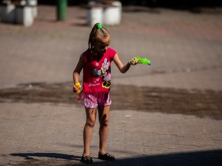 Vízipisztolyosok csatája - fotó: Ónodi Zoltán