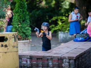 Vízipisztolyosok csatája - fotó: Ónodi Zoltán