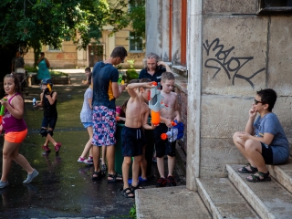 Vízipisztolyosok csatája - fotó: Ónodi Zoltán