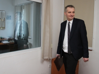 Polgármesteri látogatás a rendőrségen - fotó: Sándor Judit