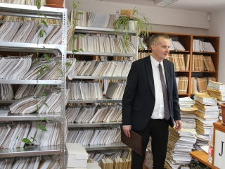 Polgármesteri látogatás a rendőrségen - fotó: Sándor Judit