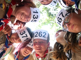 Cserkészek számháborúja - fotó: Sándor Judit