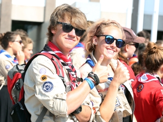 Cserkészek számháborúja - fotó: Sándor Judit