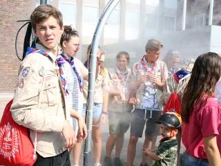 Cserkészek számháborúja - fotó: Sándor Judit