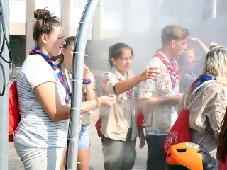 Cserkészek számháborúja - fotó: Sándor Judit