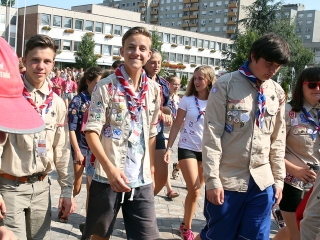 Cserkészek számháborúja - fotó: Sándor Judit