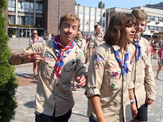 Cserkészek számháborúja - fotó: Sándor Judit