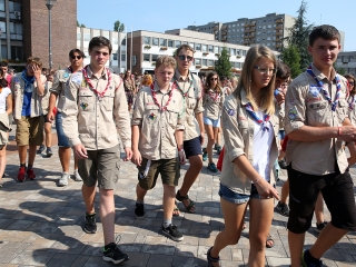 Cserkészek számháborúja - fotó: Sándor Judit