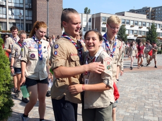 Cserkészek számháborúja - fotó: Sándor Judit