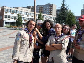 Cserkészek számháborúja - fotó: Sándor Judit