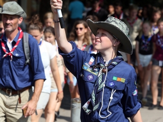 Cserkészek számháborúja - fotó: Sándor Judit