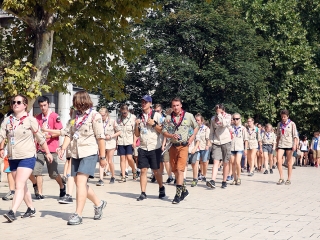 Cserkészek számháborúja - fotó: Sándor Judit