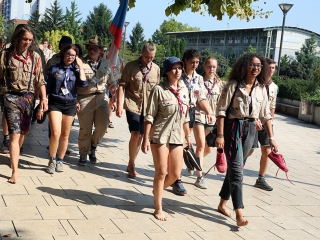 Cserkészek számháborúja - fotó: Sándor Judit