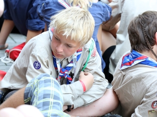 Cserkészek számháborúja - fotó: Sándor Judit