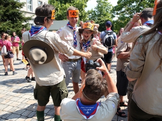 Cserkészek számháborúja - fotó: Sándor Judit