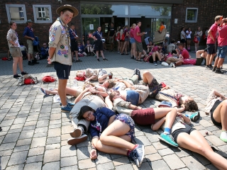 Cserkészek számháborúja - fotó: Sándor Judit