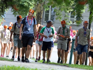 Cserkészek számháborúja - fotó: Sándor Judit