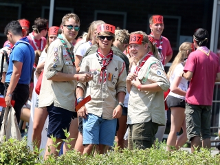 Cserkészek számháborúja - fotó: Sándor Judit