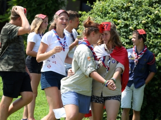 Cserkészek számháborúja - fotó: Sándor Judit