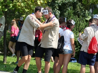 Cserkészek számháborúja - fotó: Sándor Judit