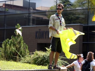 Cserkészek számháborúja - fotó: Sándor Judit