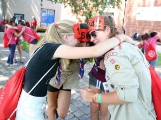 Cserkészek számháborúja - fotó: Sándor Judit