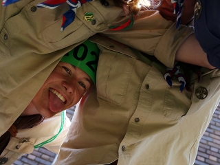 Cserkészek számháborúja - fotó: Sándor Judit